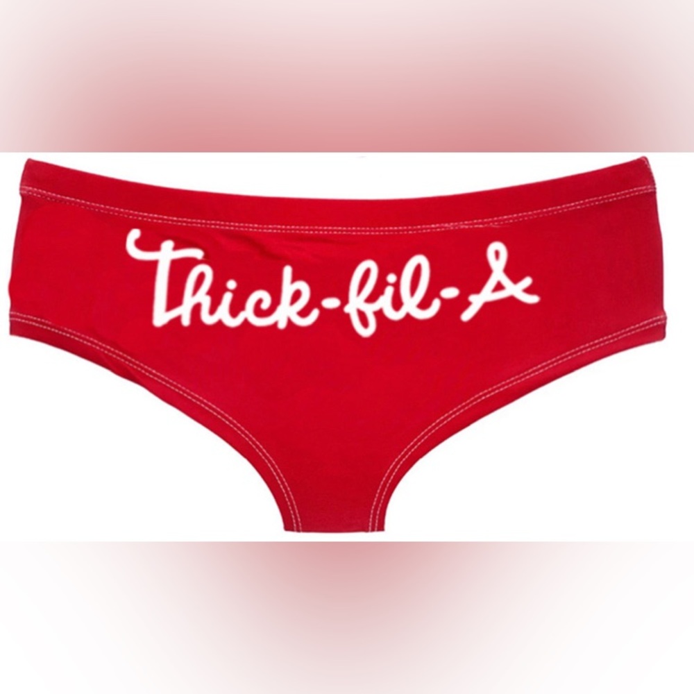 Thick Fil A Women’s Boy Short Underwear great for Bachelorette or bridal gifts